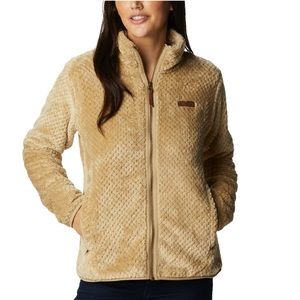 columbia beech forest full zip fleece jacket new with tags size large